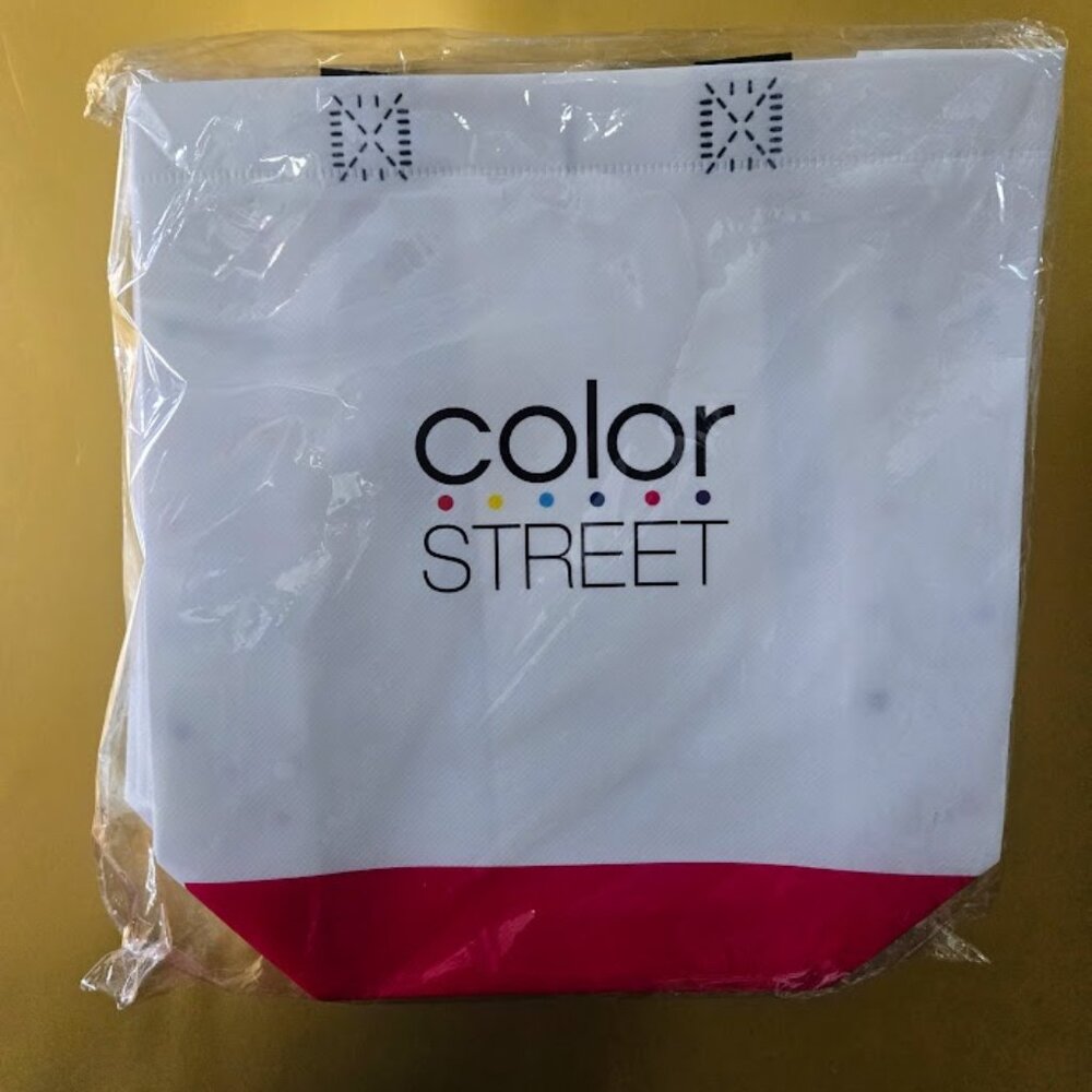 Color‎ Street vendor gift tote bags 10-pack NWT